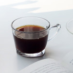 홈카페 오브띠에 커피잔 찻잔세트 190ml 유리잔 에소프레스잔 : 주방의공식