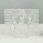 플라워 꽃모양 PC 캔들 오퓨져 고강도 플라스틱 몰드 : 야화