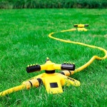 회전 자동 4선, 스프링클러, 1 캔, 보육원 개 스프링클러 급수 관개, 포크 3 도, G1276 360 rotation : 소소유통3