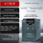 호환 인버터 3 상 380V 헤비 듀티 345.57.511KW152230455575 KW : 노아굳하나둘
