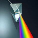 대형 삼각형 프리즘 크리스탈 웨딩 사진 흥미를 위한 개발 물리학 실험 40x40x180mm 40x40x180 No Box : 귤굿굿이