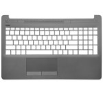 HP 15 DA DB 250 G7 255 DA0014DX 노트북 LCD 후면 커버 전면 베젤 경첩 손목 받침대 하단 케이스 회색 새 상단 : 분당플렉스26