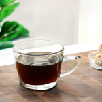 홈카페 오브띠에 커피잔 찻잔세트 190ml 유리잔 에소프레스잔 : 주방의공식