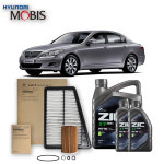 제네시스 BH 3.3 3.8 가솔린(휘발유)MPI전용(11년2월 이전) 순정필터+지크합성유 6L : 붕