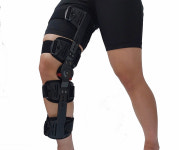 무릎보조기 카본 의료용 전방 후방 십자인대 다리 각도 조절기 MCL PCL ACL 관절 : 이갈이 코골이 다 하는 형