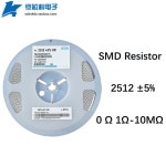 50Pcs 새로운 2512 5 SMD 저항기 0OHM 1R 10M 3 3 10 22 33 36 62 100 R 옴 1K 10K 100K 30K 33K 1M 저항 3 / 4W : 스마트셀렉터스