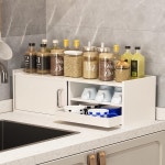 디귿철제수납장 미니 슬림 틈새 슬라이딩 수납함 선반 폭좁은 600x220x250mm, 3단, 화이트 : 엑스디귿