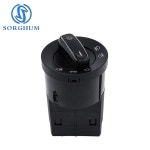 SORGHUM 자동차 헤드라이트 제어 스위치 안개등, 폭스바겐 폴로 6R 업 시트 Mii 2012-2016 조정 노브, 6R0941531E, 17 핀 : 미르상사몰