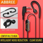 12PCS BaoFeng UV-5R 프로 플러스 AR-518 마이크 이어폰 워키 CB 양방향 라디오 액세서리  ABBREE 헤드셋 : 유진무역