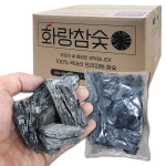 화랑 개별포장 국산참숯 백탄 SS사이즈 바베큐 캠핑 펜션 구이용 숯 1kg, 1개 : 화랑참숯