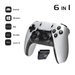 PS1 PS2 PS3 PC용 무선 게임 컨트롤러 안드로이드 무선 컨트롤러 비디오 게임 휴대용 게임 콘솔 엔터테인먼트 게임 패드 : 블루웨이브 테크