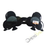 DGR 크로바 안경 검정색 소형 스튜디오안경 : 댕가르