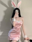 바니 플레이보이 섹시 토끼 코스프레 메이드 유니폼 세트 할로윈 무대 이벤트 복장 의상 (1)(1) : 만만물산
