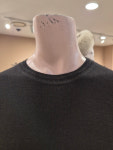 BCBG [올앤선드리]  베이직 라운드넥 P/O 니트_ A5S2K381 99   [BLACK] : 괴정점 BCBG올앤선드리