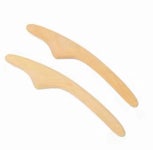 나무 괄사 마데로 세트 나무괄사 아 항공발송 모양 막대기 1 얼굴 조각 하나. : 에이치와이스몰