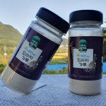 지리산 별마루 국산 도라지 분말 파우더 가루 선물 세트 120g(본품2+보틀1) : 팬지코스모스