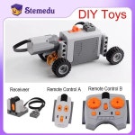 테크니컬 MOC 자동차 세트 브릭 키트 AA 배터리 박스 M 모터 레고드 빌딩 블록과 호환 가능 8883 8881 전원 기능 자동차 장난감 : 블루웨이브... 