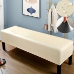 방수 가죽 의자 커버 덮개 긴 침대와 사각형 스트립 쿠션 : 감추어진 보화