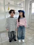 아워아동복 25봄 OUR 블레스단가라티셔츠 키즈 주니어 남아 여아 남대문아동복 : Our Spring