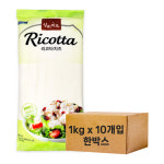 [주문제품] 1311. 리코타치즈 - 매일 1kg x 10개 한박스 / 국산 자연치즈 : 빵수니베이킹