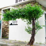 소원트리 나무가지 대형인조나무 실내 오렌지 식당 조화나무 대형 인조나무 장식 카페 사이즈를 맞추다 : 신흥유통상사09