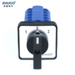 SZW26/LW26-20 1-0-2 5 상 20 나사 660V 범용 전송 로터리 스위치 전환 제어 64x64/48x48mm : 오션글로벌20