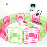 아몬스 애견 꿈꾸는 울타리 대형 6P 펜스 현관문 : 아몬스