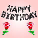 생일 파티풍선 홈파티 댕댕이 HBD 해피벌스데이풍선 : 올댓파티