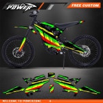 호환 POWERZONE  팀 풀   데칼 스티커 키트 SURRON LIGHT BEE X S 3C : 하나모아창