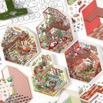 입체스티커 3D 방꾸미기 스티커 다락방 다꾸 집꾸미기 DIY : 다이어리 레시피