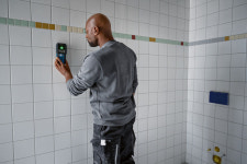 보쉬 금속 탐지기 GMS 120-27 휴대용 벽 스캐너 철근 목재 활선 전선 케이블 감지기 : 진명스토어