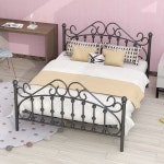 침대 프레임 철제 호텔 모텔 침대프레임 킹사이즈 퀸사이즈 : 플로플로우