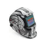 태양광 자동 다크닝 용접 마스크 장착 아르곤 아크 용접기 눈부심 방지 전용 헬멧 턴테이블 후드 07-Tiger : 귤까무라