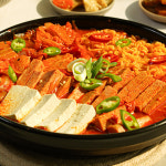 스팸 김치찌개 350g x 3팩 국내산 캠핑음식 밀키트 백년찬방 : 백년찬방