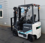 TCM 전동지게차 1.0톤 2단3000MM FB10-8 : 주식회사건우중기