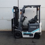 TCM 전동지게차 1.0톤 2단3000MM FB10-8 : 주식회사건우중기