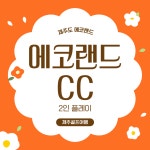 에코랜드CC 2인플레이 가능 노캐디 제주골프 여행 패키지 : 더블루밍골프
