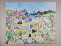 에덴동산 - 송명미 작가 원화작품 : GallerySong