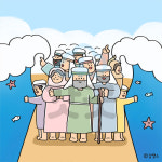 디지털 일러스트 - 출애굽기 14장 (홍해) by 김땡스 : 갓굿