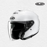 HJC 홍진 오픈페이스 헬멧 I31 SOLID PEARL WHITE (펄 화이트) : NTB MOTO