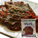 [맛보장 품질보장] 항아리식품 깻잎무침 4kg 업소용 대용량 반찬 식당반찬 : 우성물산