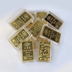 순금 미니 골드바 24K 7.5g 11.25g 결혼기념 답례품 기업행사 단체선물 : 퀸스금거래소