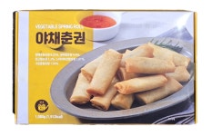 랜시 야채 춘권 1080g 72입 춘권피 튀김 만두 딤섬 냉동 간식 야식 중식 업소 가정 : 곰소할인마트