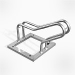 말굽형 자전거거치대 A형 1대분 스테인레스 야외 아파트 관공서 도서관 자전거 보관대 보관소 : 주식회사 서진기업