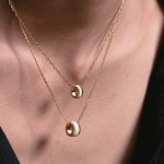 이비니시 18k 리비드 펜던트 M : 이비니시 EBINISH