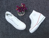 G7106 키높이 운동화 스니커즈 캔버스 통굽 여성 운동화 : 한국 사노카