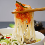 명동칼국수 3인분세트+명동마늘김치 1kg : 명동칼국수김치