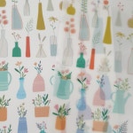 [데일리노티스] 207 꽃병 모조지 스티커 투명 불렛저널셋업 다이어리셋업 : 데일리노티스