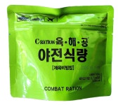 전투식량 제육 비빔밥 캠핑식품 야외즉석 제육 비빔밥 : 금빛차오름