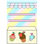 (엄지공주이야기) 달리미의 컵케이크 종이인형놀이 인쇄도안 : 엄지공주이야기